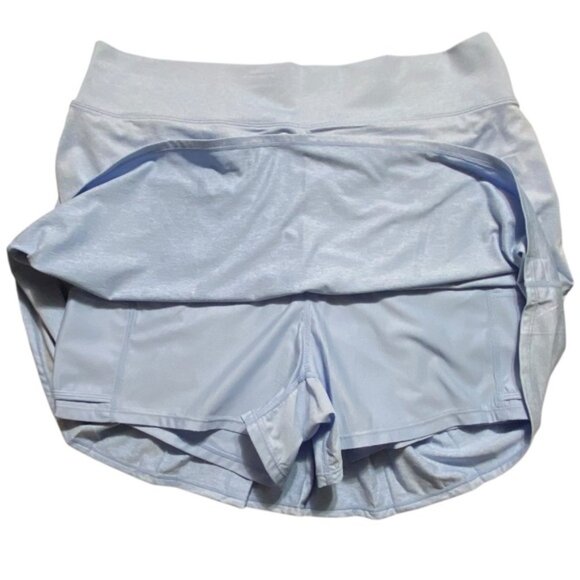 IZOD Performance Skort With Back Pleats XXL Light Blue Tennis Pickleball NWT - Picture 3 of 6
